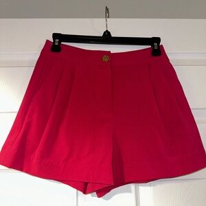 Michael Kors Carmine Pink Dress Shorts